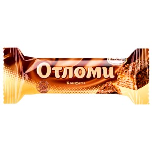 Конфеты Отломи в новогоднем наборе с молочным шоколадом